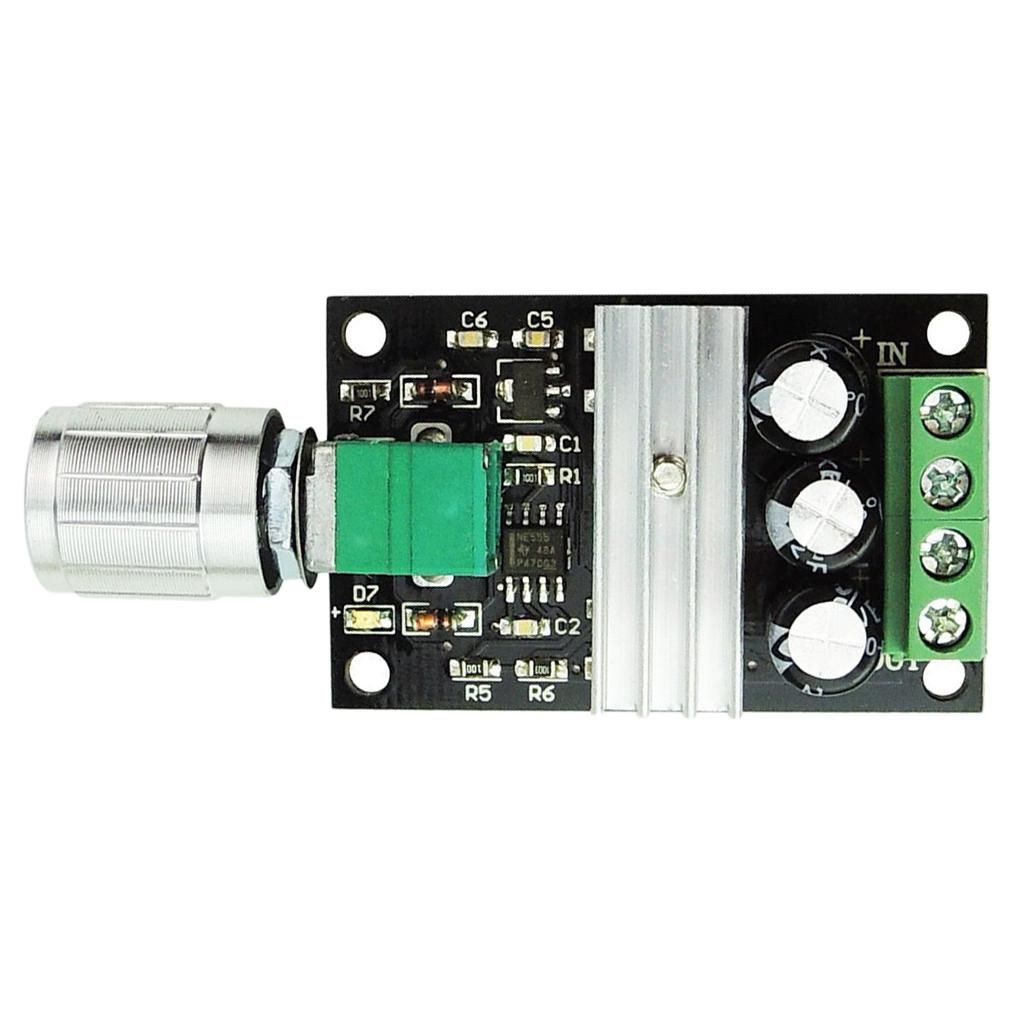 6V 12V 24V 28V 3A PWM DC Motor Speed Controller Module Control