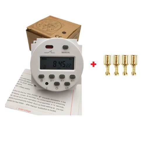 Programmable Timer Switch For Solar Street Light Incubators-12V