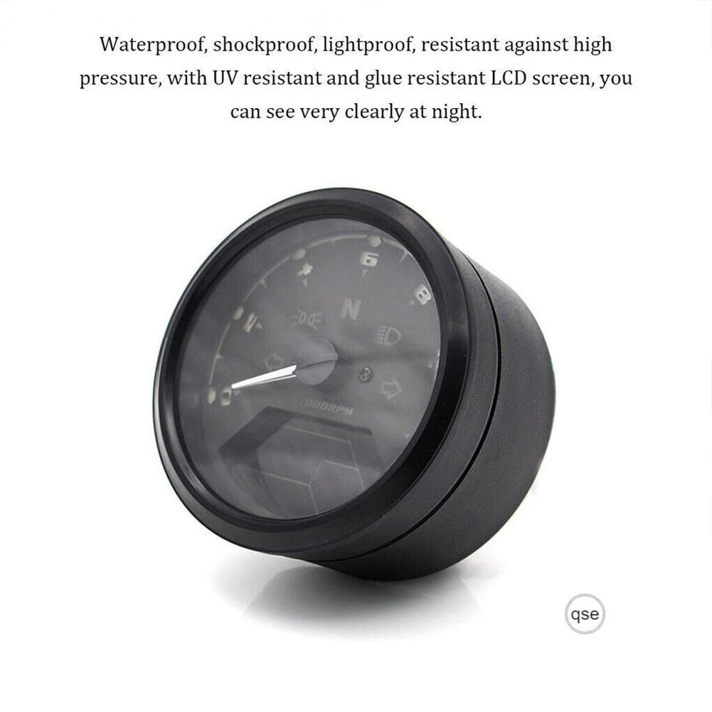 Multifunctional Digital Motorcycle Odometer HD Display