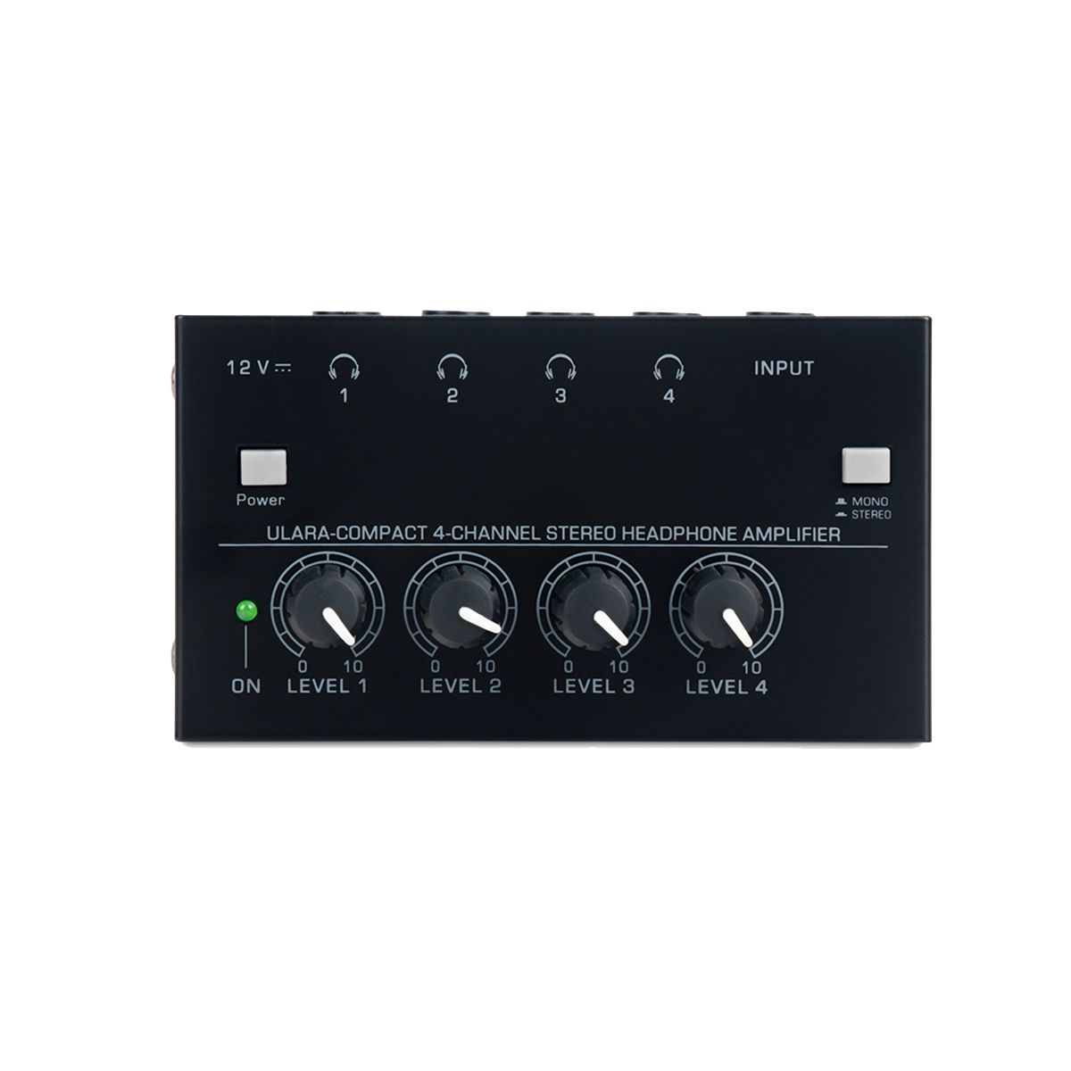 Headphone Amplifier HA400 Ultra Compact 4 Channels Mini