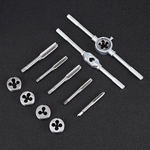 Tap And Die Set 12pcs M6M12 Screw Nut Thread Taps Dies With