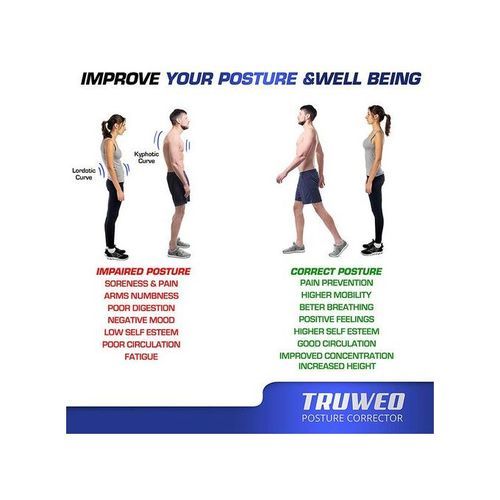 Posture Corrector Adjustable Upper Back Brace For Neck/Back