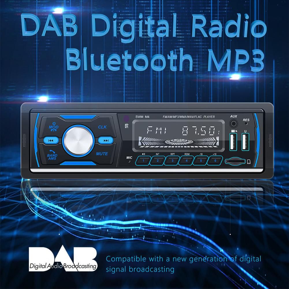 Bluetooth Car Stereo Radio Receiver