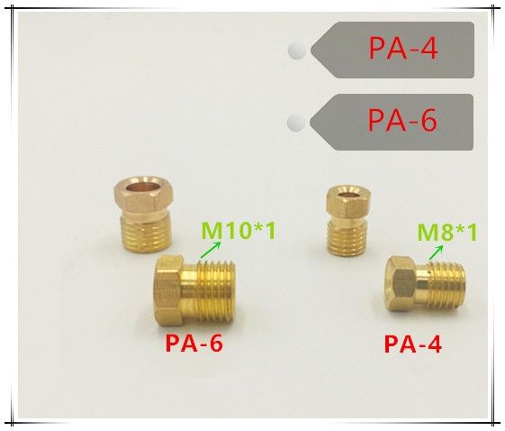 M8*1 Compression Bushing PA-4 For Heavy Machinery/centralized Lubrication System