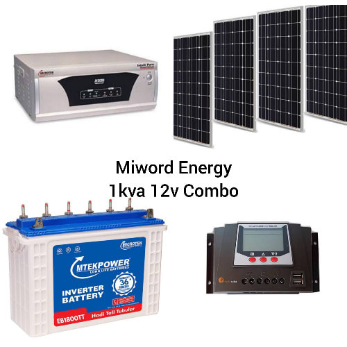 1kva 12v Inverter Solar Combo