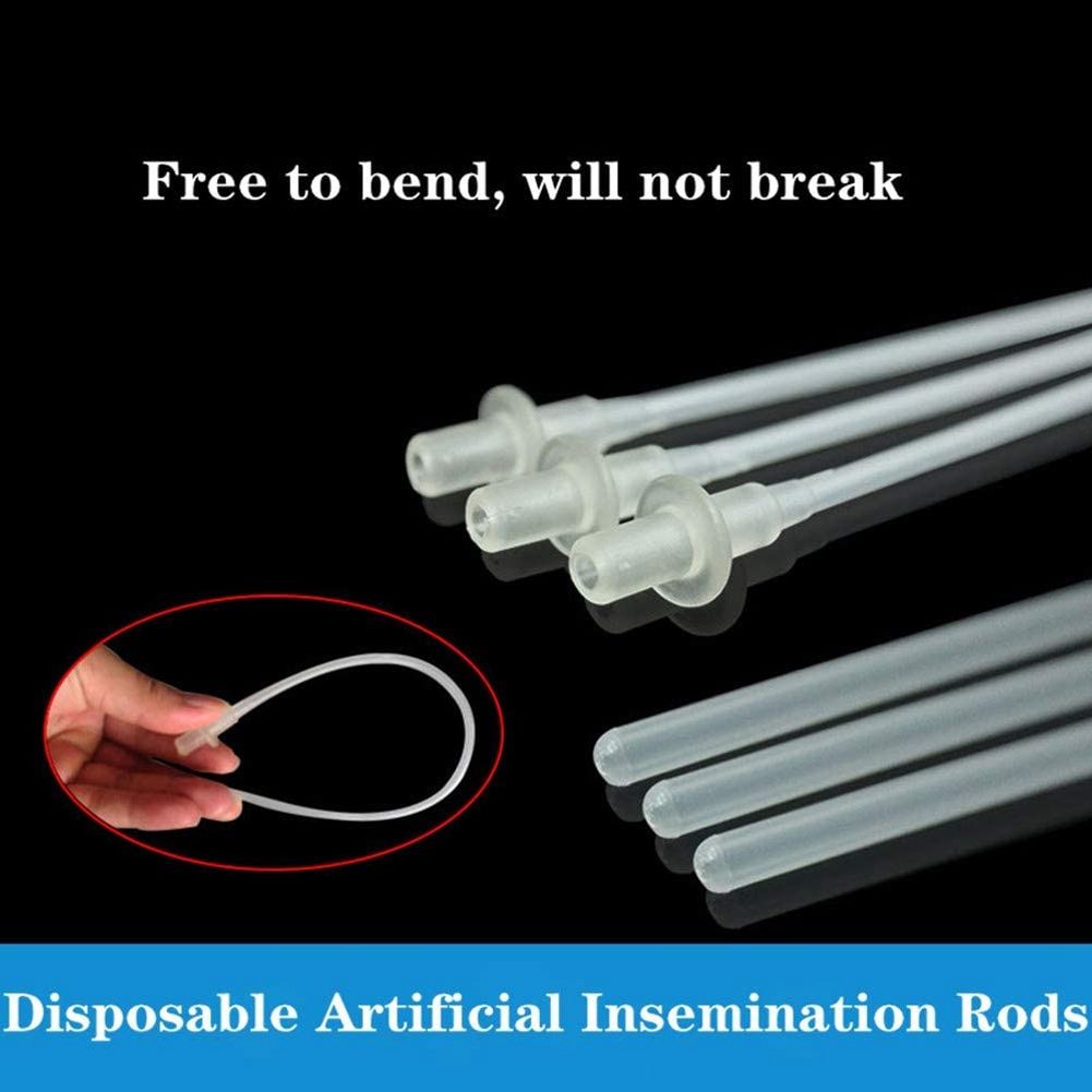 30 Pcs Disposable Artificial Insemination Rods Tube For Dog