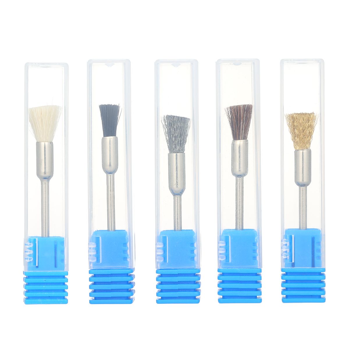 5PCS Nail Drill Bits Brush Kit Files Nail Art Drill Bit