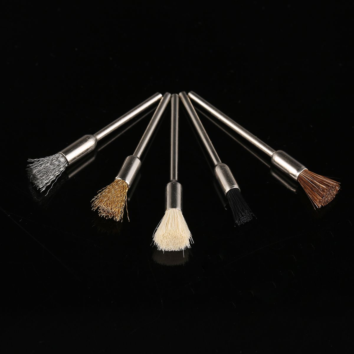5PCS Nail Drill Bits Brush Kit Files Nail Art Drill Bit