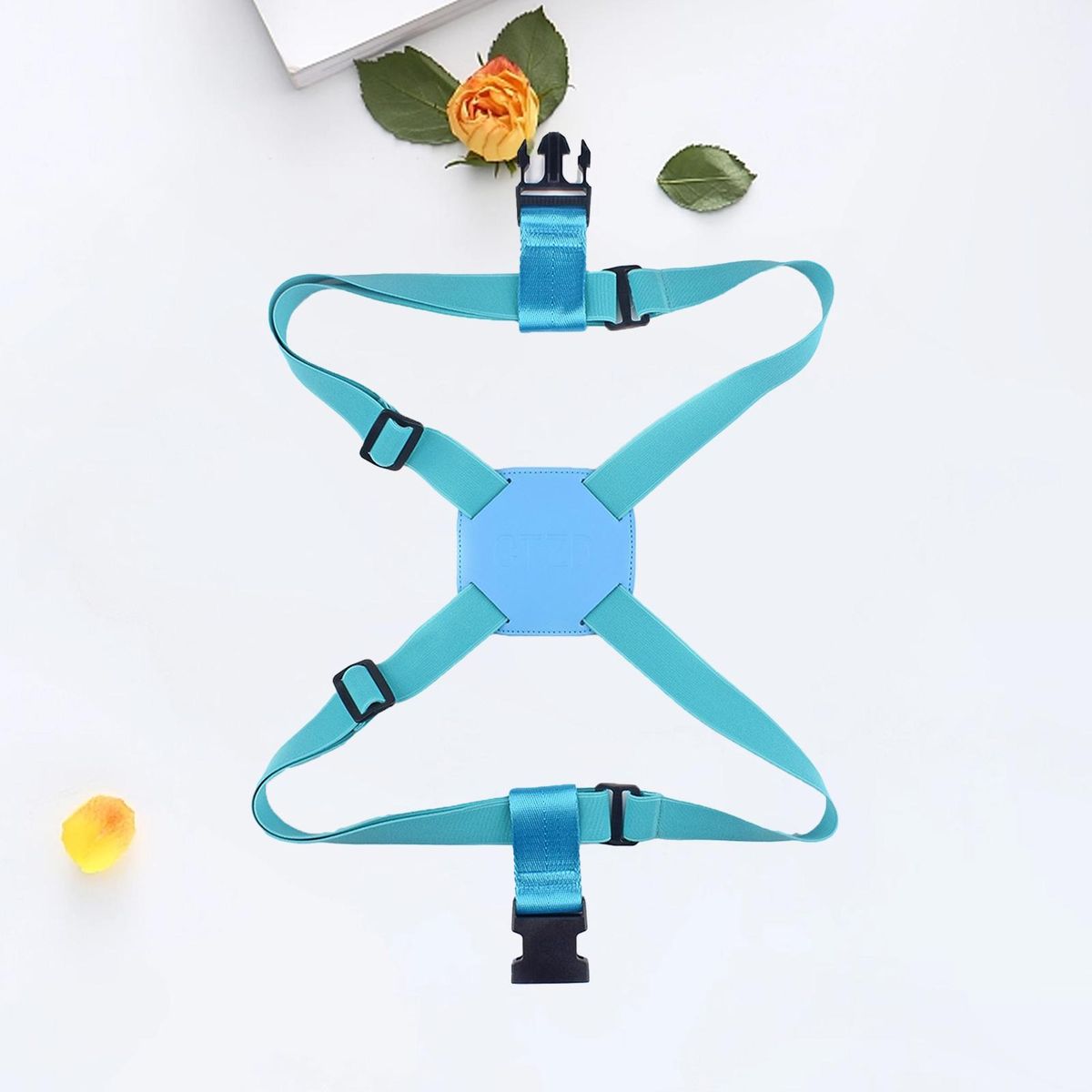 Secure Travel Luggage Strap Elastic Belt for Suitcase Telescopic Bag Blue