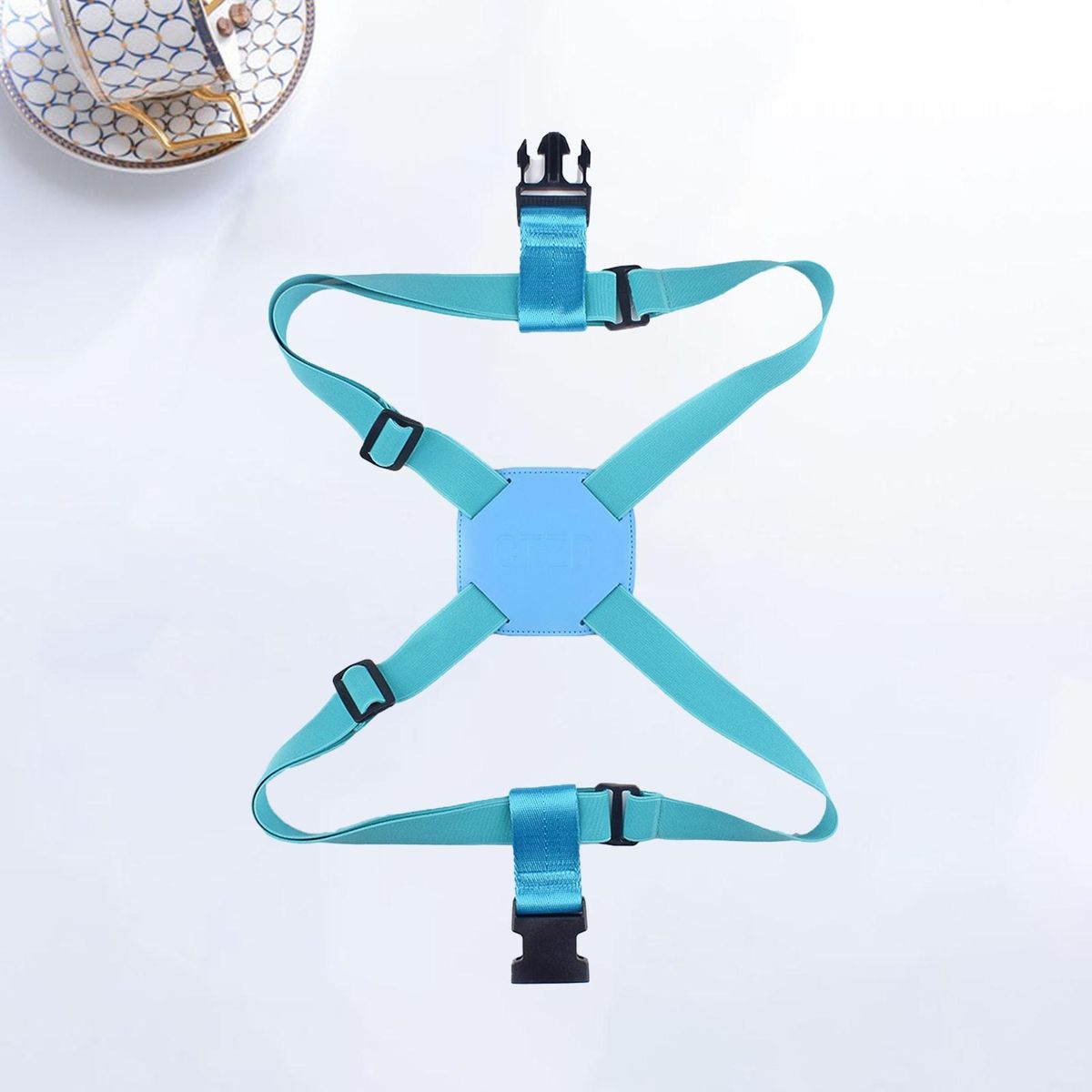 Secure Travel Luggage Strap Elastic Belt for Suitcase Telescopic Bag Blue