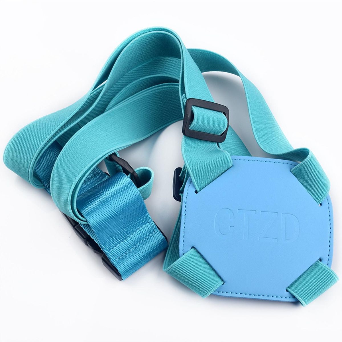 Secure Travel Luggage Strap Elastic Belt for Suitcase Telescopic Bag Blue