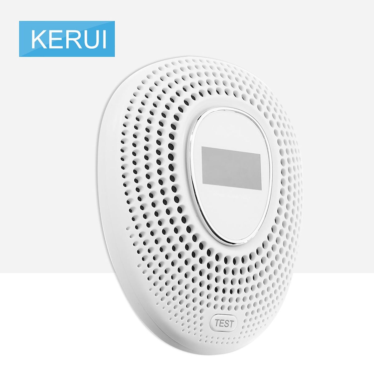 KERUI CD18 Wireless CO Gas Sensor Carbon Monoxide Leakage Alarm Detector LED Digital Display Gas Concentration PPM 433MHz Home Security System