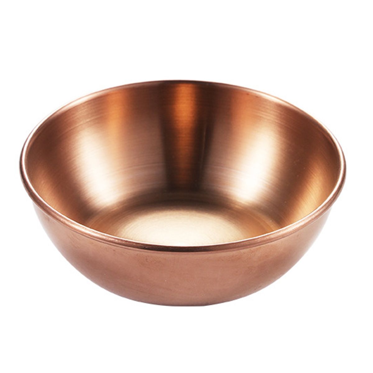 Seasoning Dish Round Rust-proof Stainless Steel-Rose Gold