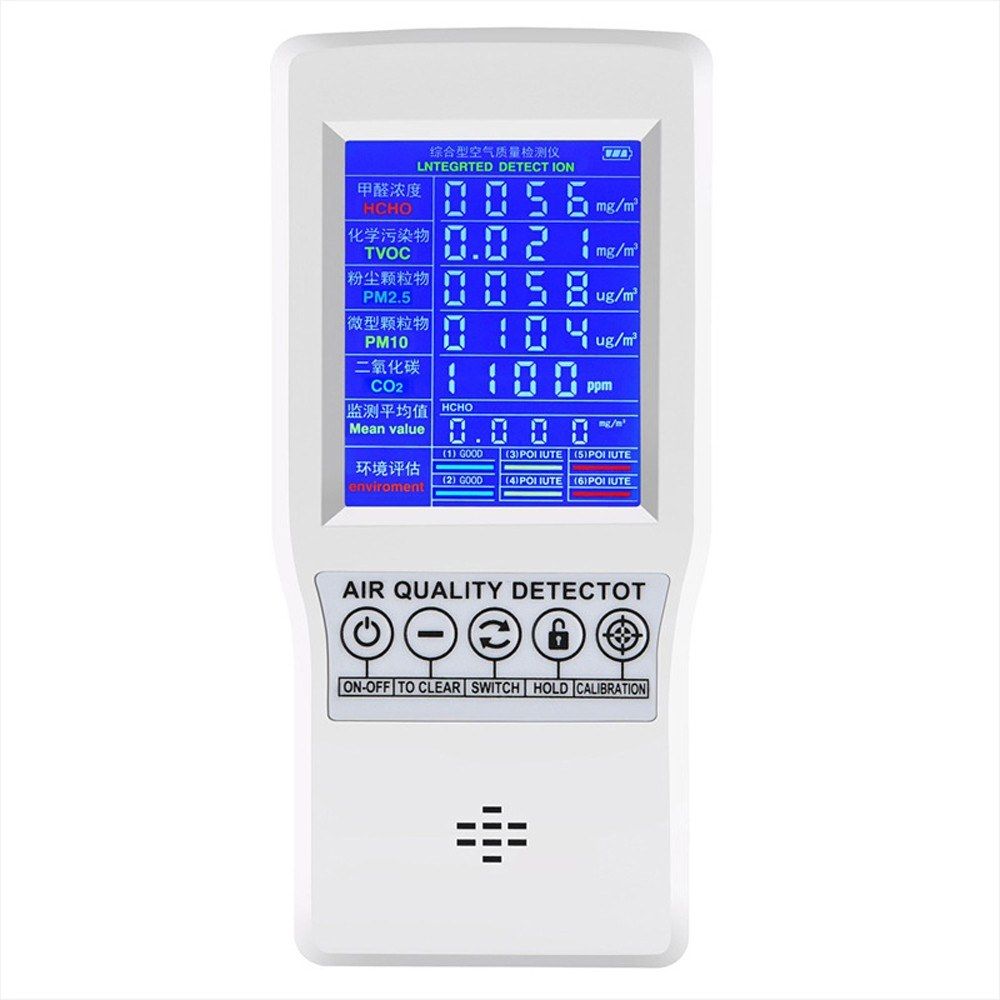 Intelligent Digital LCD Formaldehyde Detector Protable Home