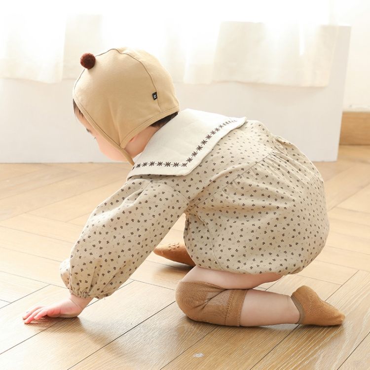 Baby Knee Pads Socks Set Crawling Safety Floor Socks