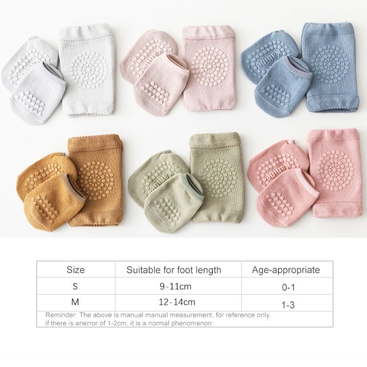 Baby Knee Pads Socks Set Crawling Safety Floor Socks