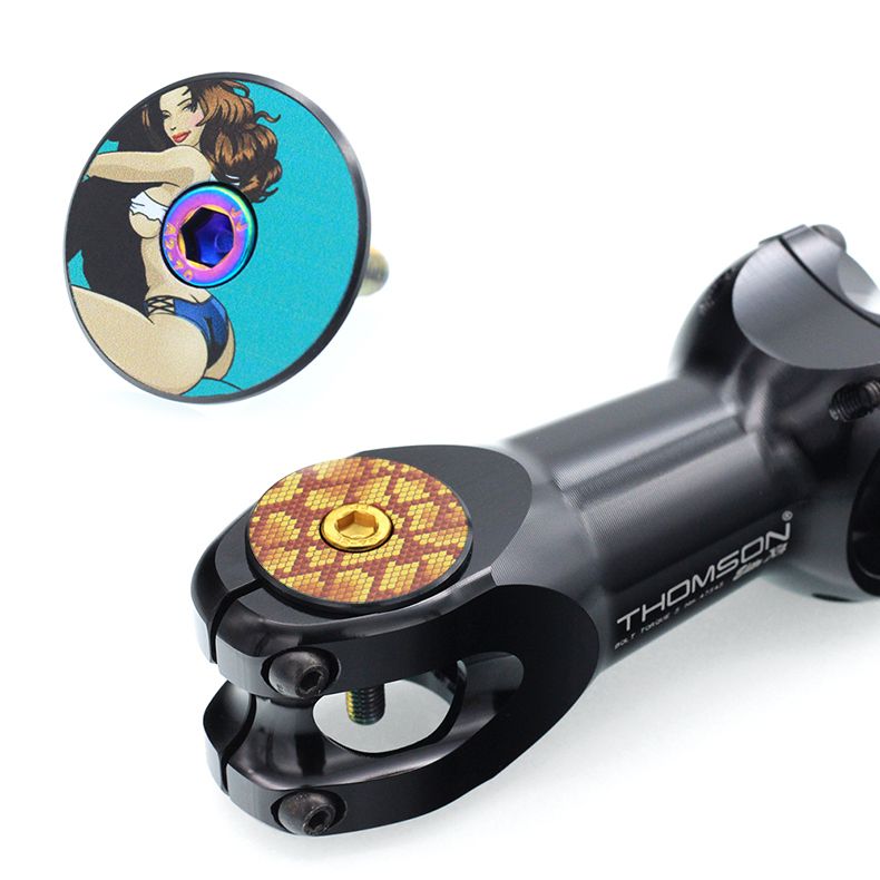 28.6mm Lightweight MTB Road Bike Stem Top Cap Bicycle