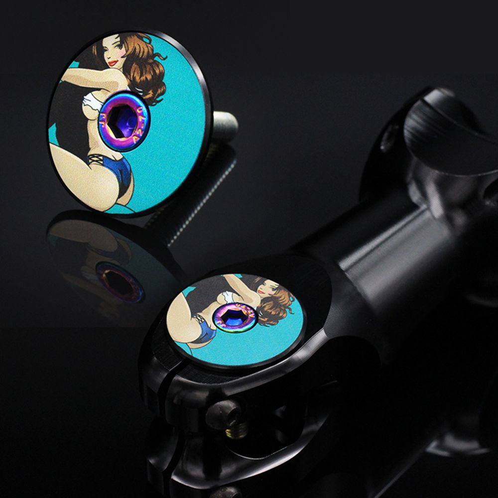 28.6mm Lightweight MTB Road Bike Stem Top Cap Bicycle