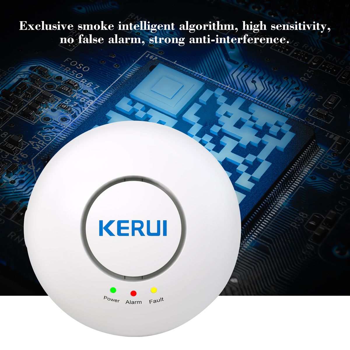 Biogas LPG GAS Leak Detector Wireless Gas Alarm EU Plug