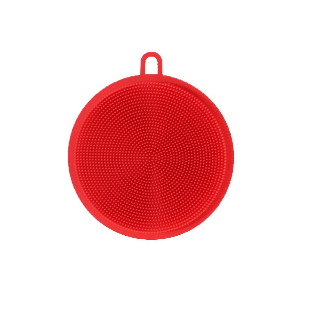 Silicone Sponge Dish Washing Kitchen Scrubber Dishes Sponges Cleaning Brush