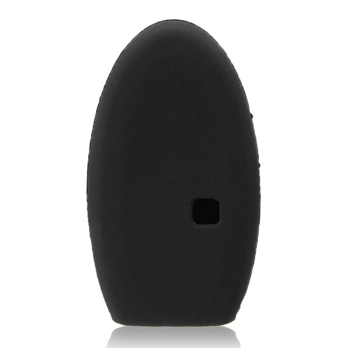 Silicone Key Fob Remote Cover Case For Nissan Maxima Altima Gt-r Sentra Murano Black