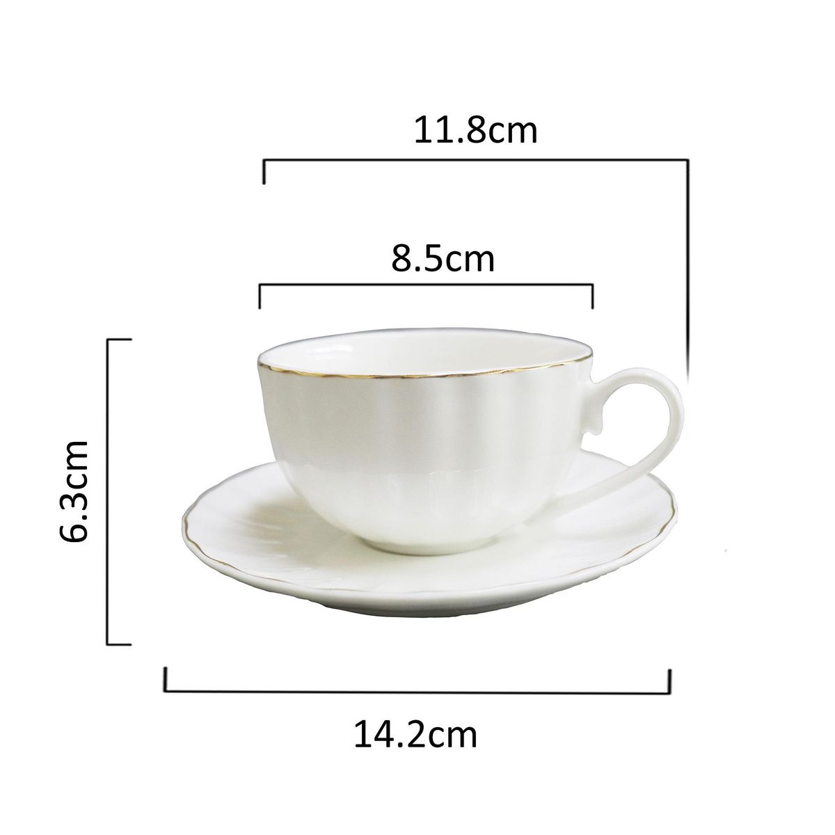 1pc Cup+1pc Saucer Camcuber Water Tea Coffee Milk Mate Matcha Coffeeware Teaware Kitchen accessories Gaiwan Ashka Lacoste Flowerpot Herbalife Nutrition Yerba Kung fu Tea bags Infusor Bule Teapot Luxury Glass Porcelain Ceramic