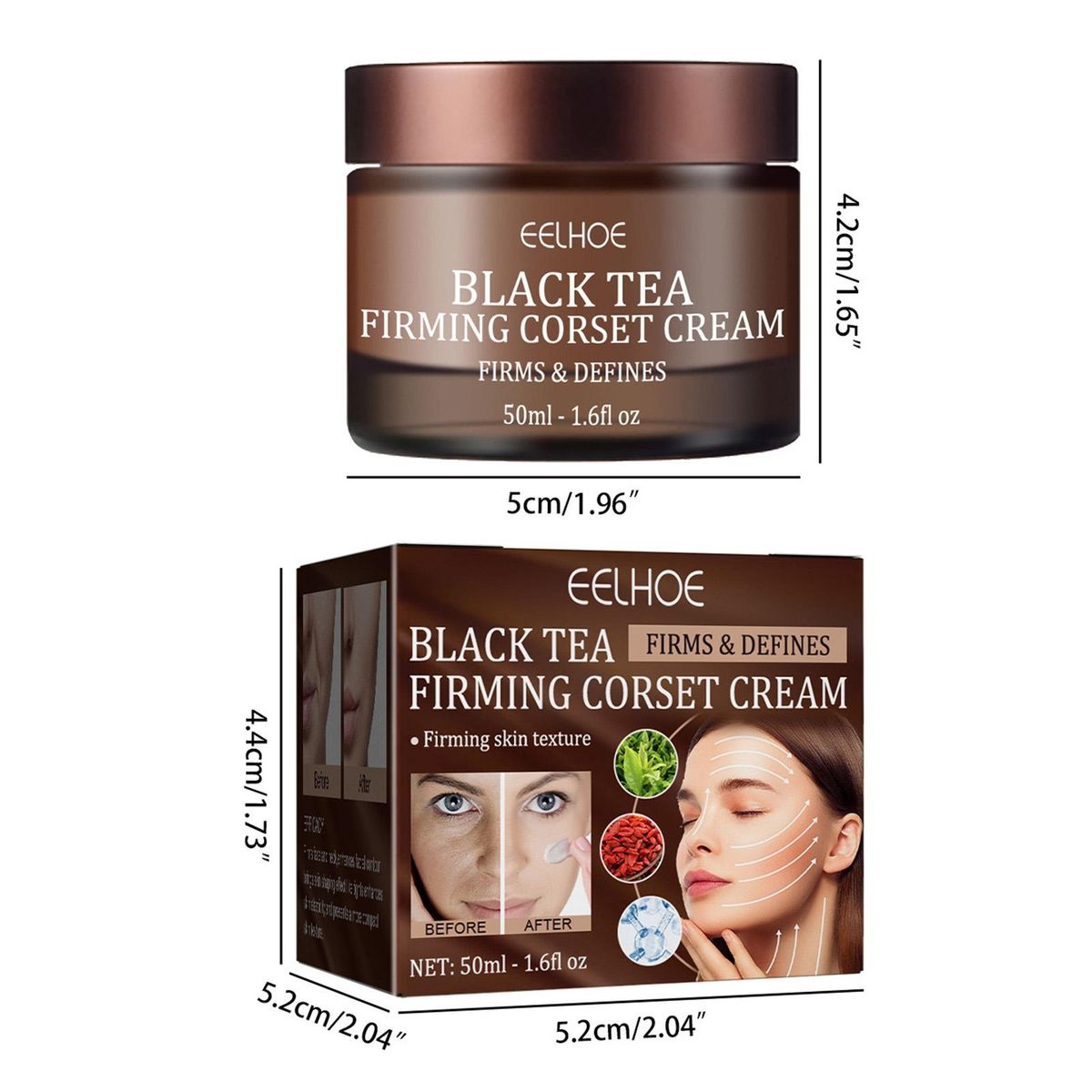 Face Cream Skin Firming Black Tea Face