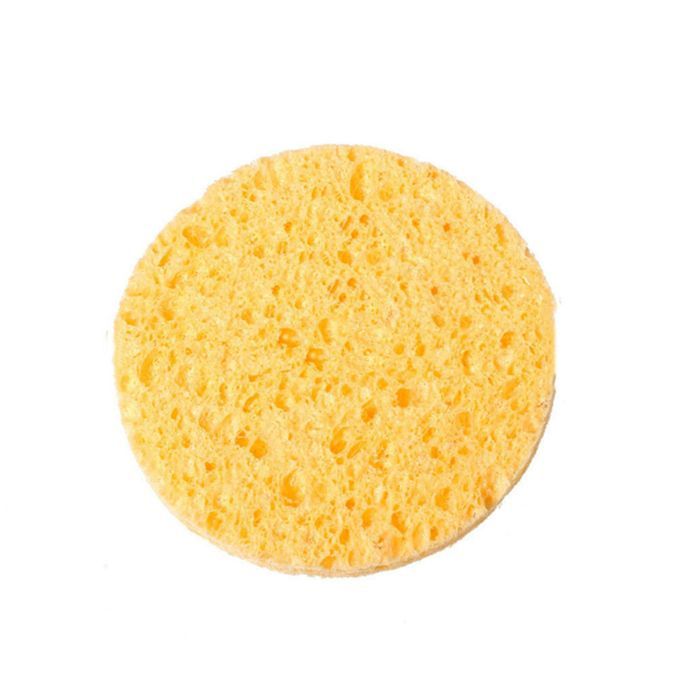 2Pcs/set Facial Washing Sponge Soft Wood Pulp Sponge Soft