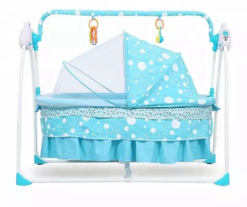 Newborn Baby Cradle Bed Electric Swing Bed With Mosquito Net