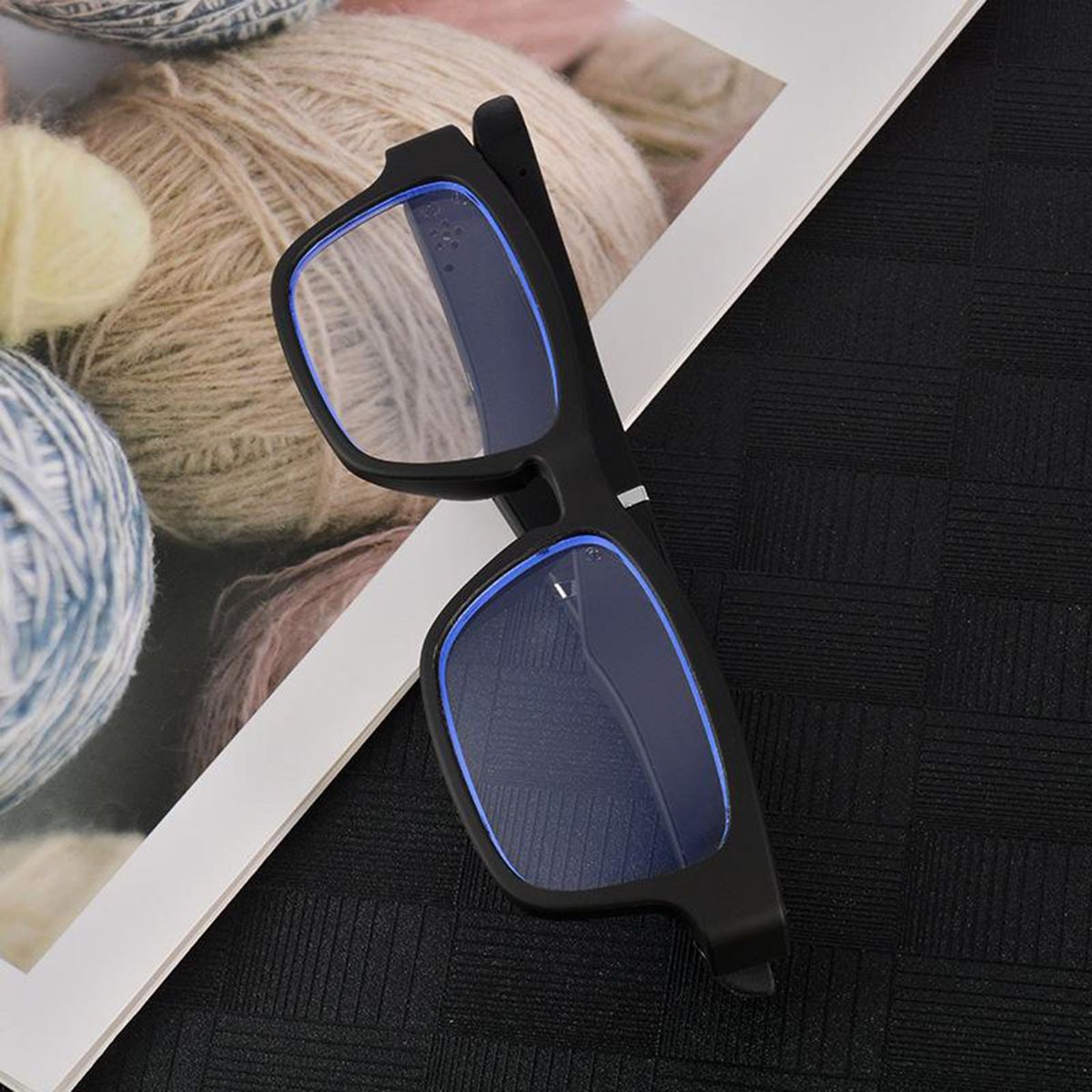 K3 Wireless  Glasses Built-in Mic Anti-blue Ray For  /Android