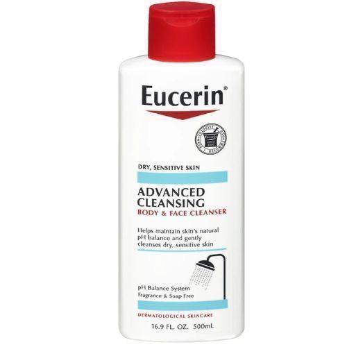 Advanced Cleansing Body & Face Cleanser Wash-16.9oz