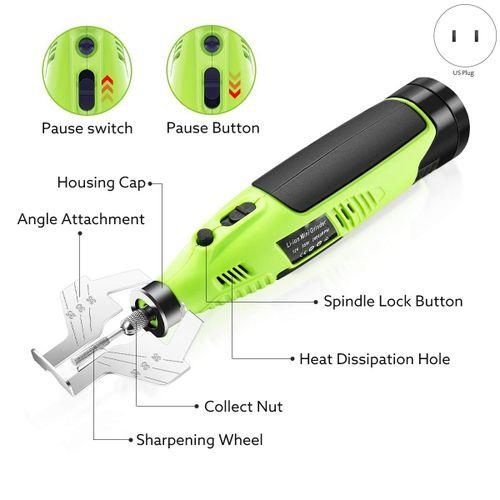 55W 20000Rpm Power Grinder Handheld Chain Machine