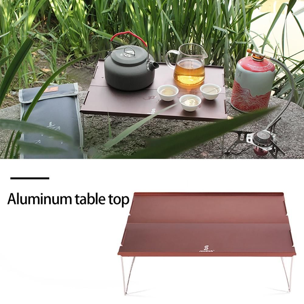 SUNDICK Portable Camping Table Ultralight Folding Camping