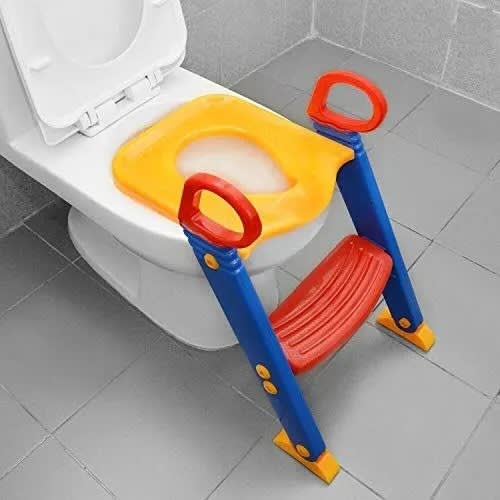 Kids Toilet Training Ladder Seat - Potty Seat Cover For Children