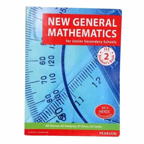 New General Mathematics For Jss 2