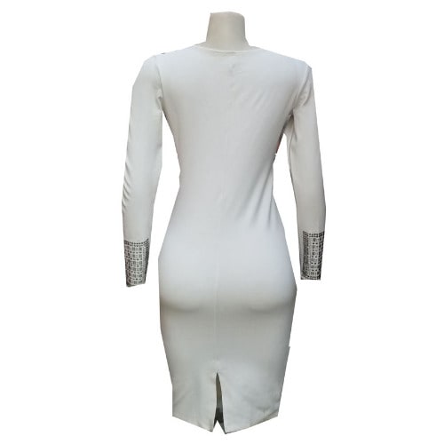 Ladies Designer Dress- off White