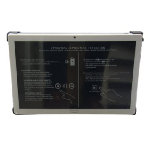 A105 Kids Educational Tablet - 10.1" - 128GB ROM - 4GB RAM - Dual Sim - 6000mah - Keyboard - Silver