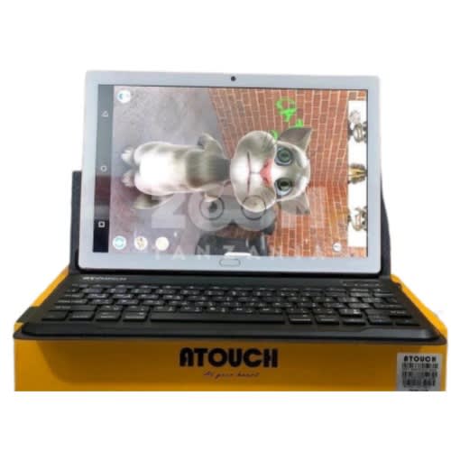 A105 Kids Educational Tablet - 10.1" - 128GB ROM - 4GB RAM - Dual Sim - 6000mah - Keyboard - Silver
