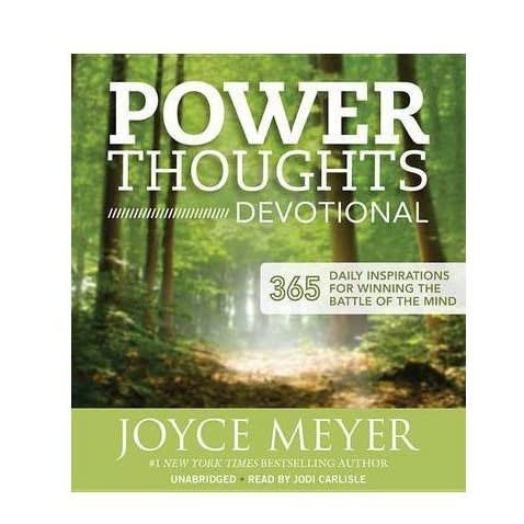 Power Thoughts Devotional Joyce Meyeraudio 1