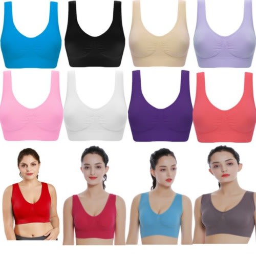 12 Packs Of Sport Bra Different Colors