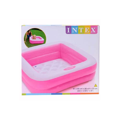 Play Box Pool Plus Free Pump - Pink
