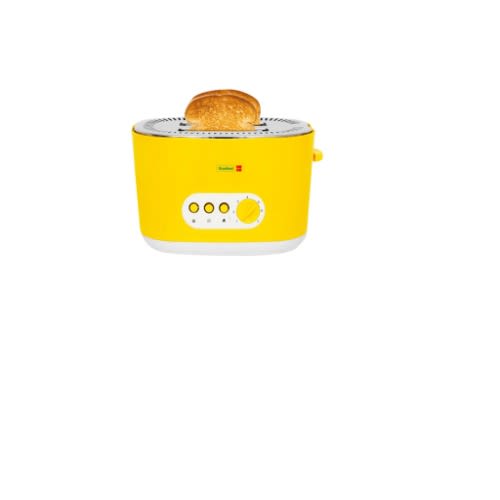 2 Slice Toaster - sfkat 2001 - 800W - Yellow