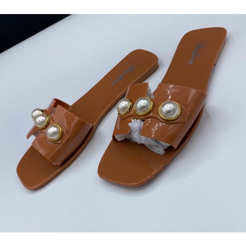 Women’s Slippers - Brown