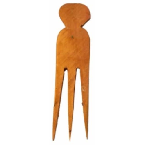 Wooden Parted Comb - 6 Pieces