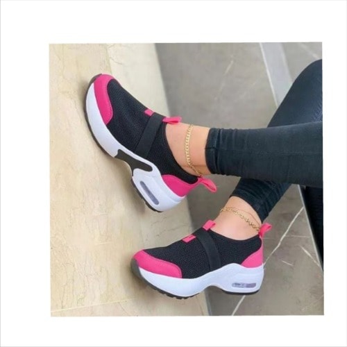 Sneakers- Black & Red