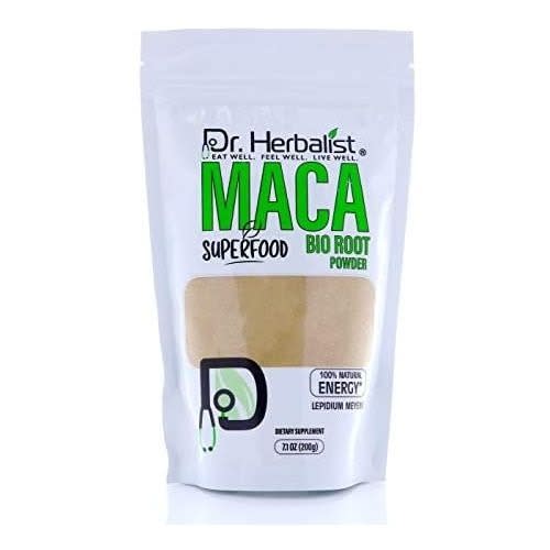 Organic Maca Root Raw Powder - 300g