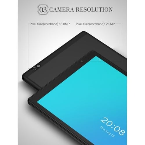 S10 Educational Tablet - 10.1" -2GB RAM - 16GB ROM - 5000mAh - Black
