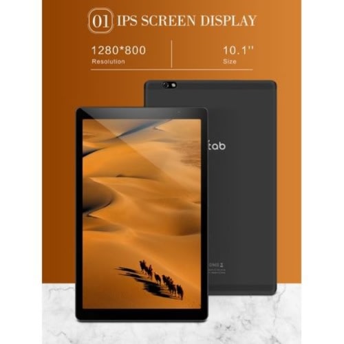 S10 Educational Tablet - 10.1" -2GB RAM - 16GB ROM - 5000mAh - Black