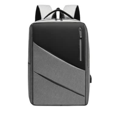 Unisex Smart Laptop Bag Pack With Usb Port - Grey