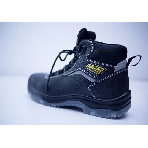 American Steel - Oil Resistant Safety Boot - Black